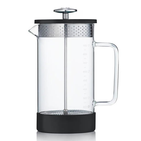 Barista & Co Beautifully Crafted Core Coffee Press Black 8 Cup / 3 Mug