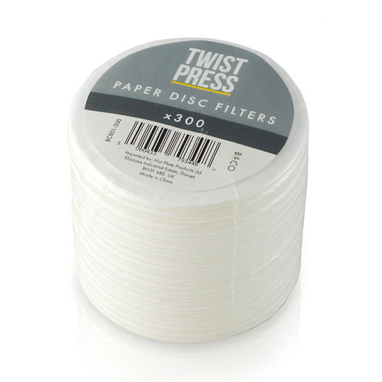 Barista & Co Beautifully Crafted Twist Press Disc Filter Paper x 300
