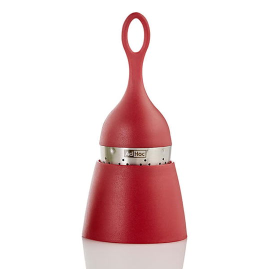Adhoc FLOATEA Tea Infuser Red