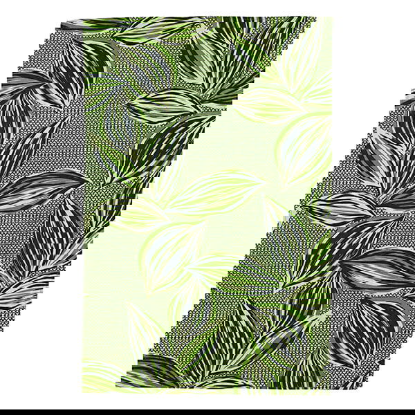 Ulster Weavers Geo Leaves Cotton Tea Towel