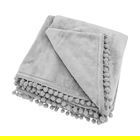 Walton & Co Cashmere Grey Touch Fleece Throw