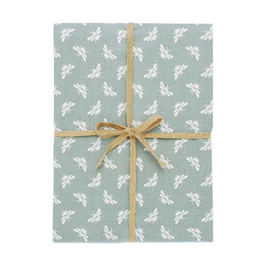 Walton & Co Moss Bee Tablecloth 130x180cm