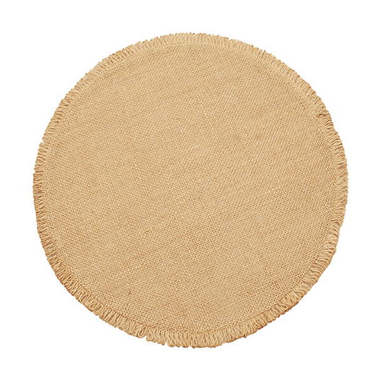 Walton & Co Circular Jute Placemat Natural