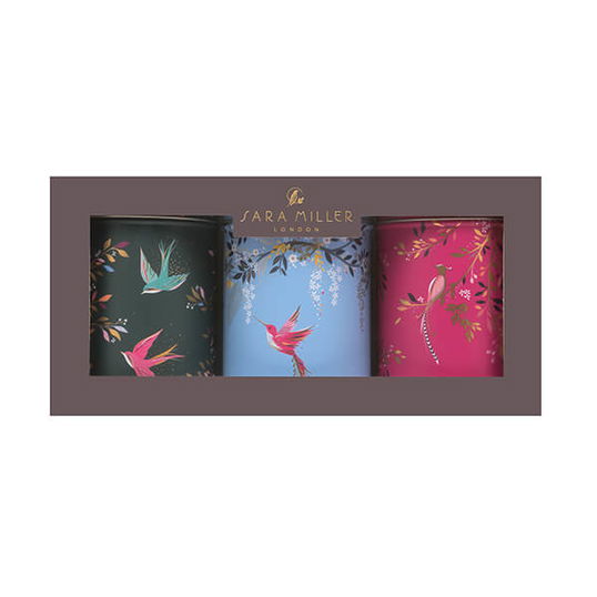 Sara Miller Chelsea Set of 3 Round Caddies