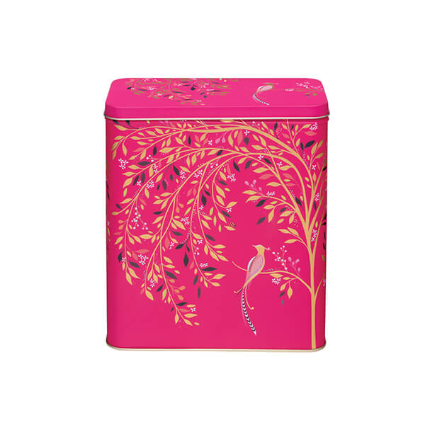 Sara Miller Pink Bird Larder Tin