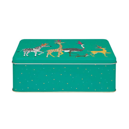 Sara Miller Animal Parade Keepsake Tin