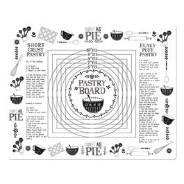 Creative Tops Stir It Up Glass Pastry Board