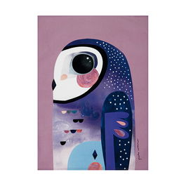 Maxwell & Williams Pete Cromer Tea Towel Owl