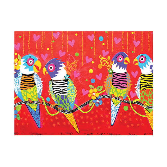 Maxwell & Williams Love Hearts Tea Towel Tiger Tiger