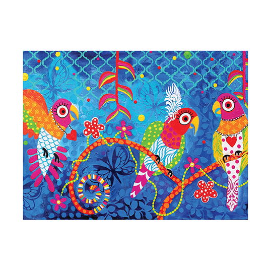 Maxwell & Williams Love Hearts Tea Towel Rainbow Girls