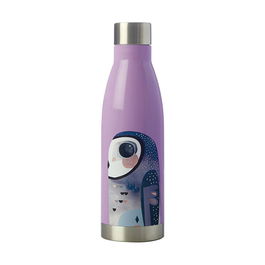 Maxwell & Williams Pete Cromer 500ml Double Walled Water Bottle Owl