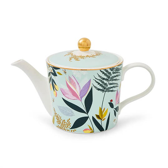 Sara Miller Orchard Sage Teapot