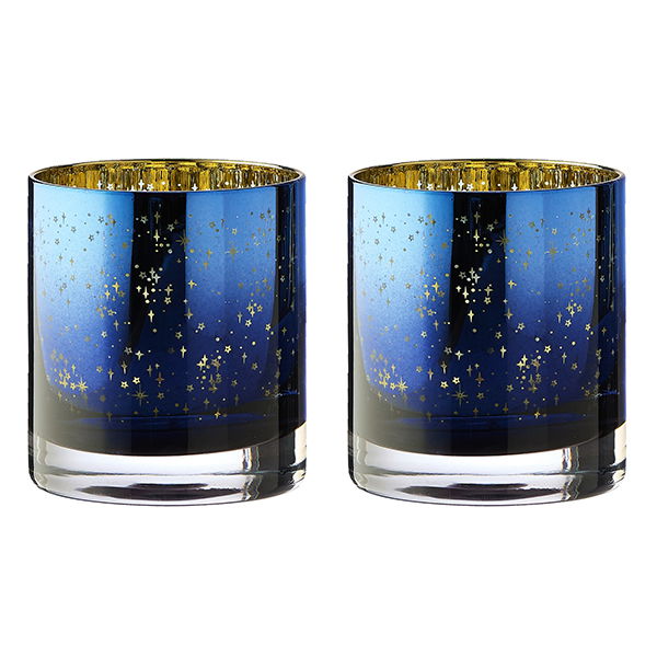 Artland Galaxy Night Light Holders Set of 2