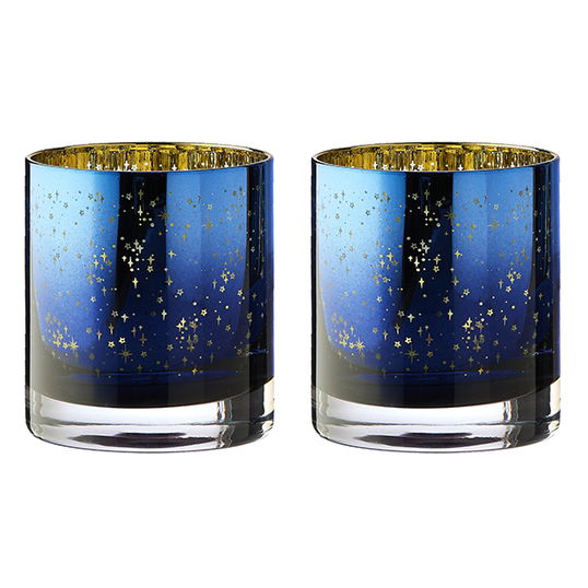 Artland Galaxy Night Light Holders Set of 2