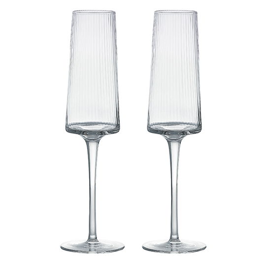 Anton Studio Designs Empire Champagne Flutes Set of 2