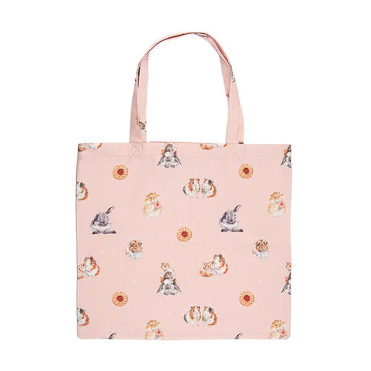 Wrendale Designs Foldable Shopping Bag - Piggy in the Middle