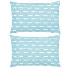 Scion Living Mr Fox Standard Pillowcase Pair Teal