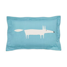 Scion Living Mr Fox Oxford Pillowcase Teal