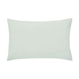 Helena Springfield Plain Dye Standard Pillowcase Soft Green
