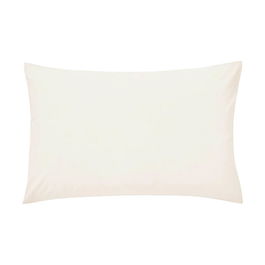 Helena Springfield Plain Dye Housewife Pillowcase Ivory