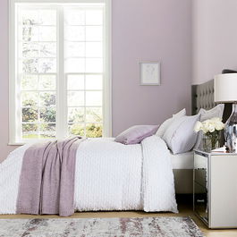 Katie Piper Calm Textured Duvet Cover Set Super King Size White