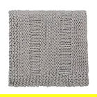Katie Piper Reset Chunky Throw 130 x 150cm Silver