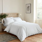 Bedeck Of Belfast Fine Linens Moto Double Duvet Cover Set White