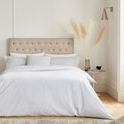 Bedeck Of Belfast Fine Linens Nikko Single Duvet Cover Set Silver