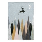 Sara Miller Frosted Pines Collection Tea Towel Deer