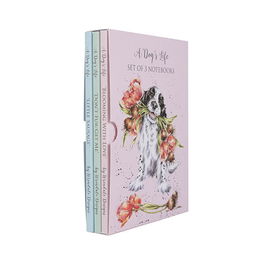 Wrendale Designs A Dog's Life Set of 3 Notebooks