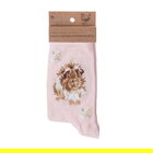 Wrendale Designs Grinny Pig Pink Guinea Pig Socks One Size