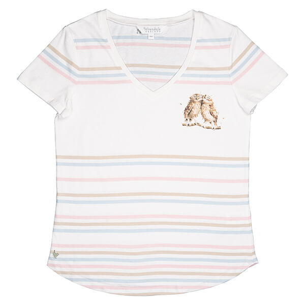 Wrendale Designs Owl T-Shirt Birds of a Feather