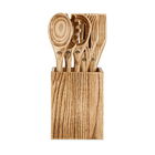 Barbary & Oak Hoxton 5 Piece Utensil Set with Holder