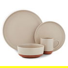 Barbary & Oak Verona 16 Piece Dinnerware Set Stone