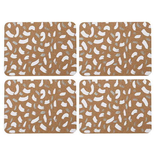 Creative Tops Cork Placemat Set Of 4 Terrazzo