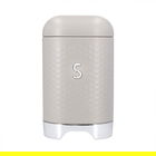 Lovello Textured Latte Cream Sugar Canister