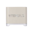 Lovello Textured Latte Cream Utensil Holder