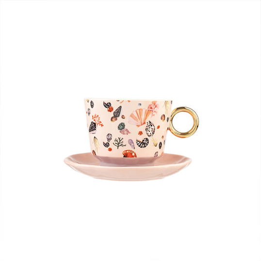 Eleanor Bowmer Cup And Saucer Shell