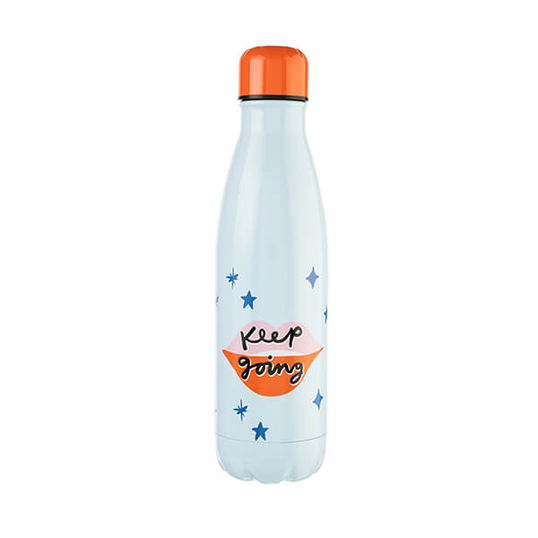 Eleanor Bowmer Stainless Steel Bottle 500Ml Keep Going