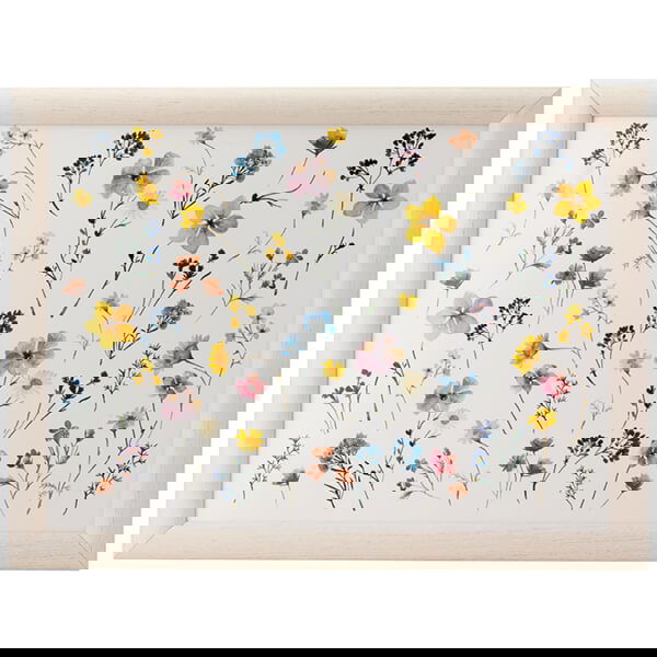 English Tableware Company Pressed Flowers Lap Tray