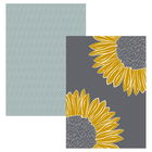 English Tableware Company Artisan Flower Set of 2 Tea Towels