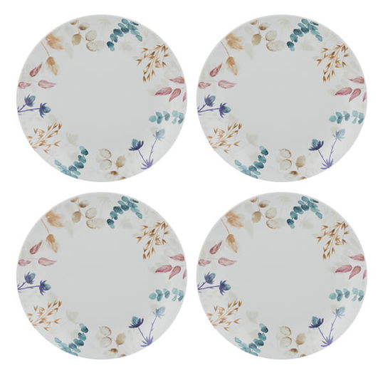Price & Kensington Meadow Set Of 4 Cake Plates