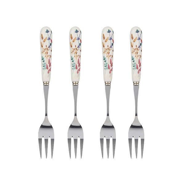 Price & Kensington Meadow Set Of 4 Cake Forks