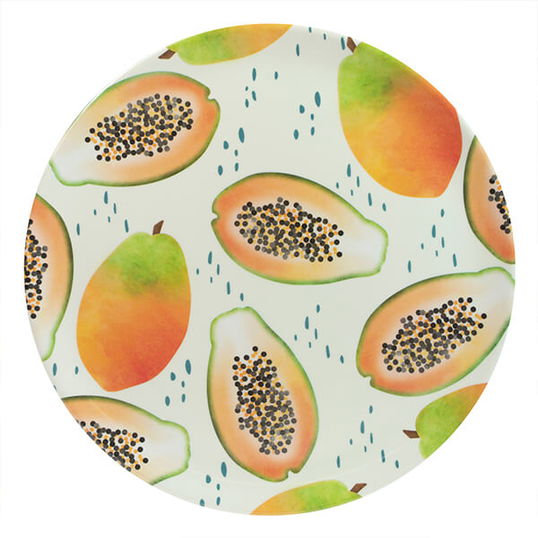 Papaya Bliss Dinner Plate