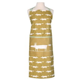 Scion Living Mr Fox Adult Apron Ochre