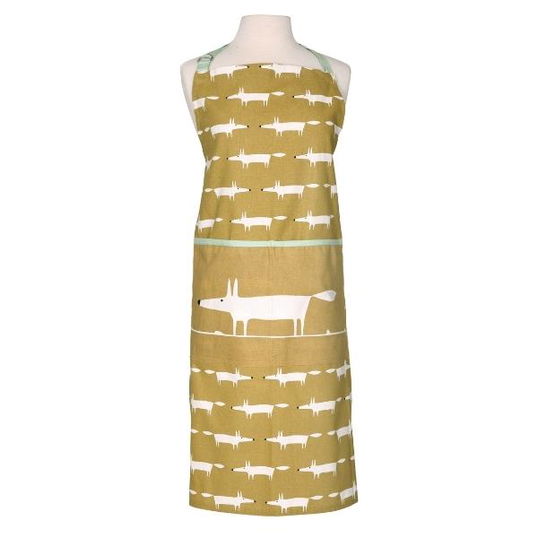 Scion Living Mr Fox Adult Apron Ochre