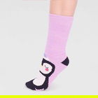Thought Lavender Purple Billie Recycled Polyester Animal Fluffy Socks Size 4-7