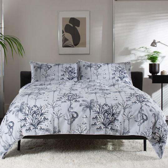 The Lyndon Company Snake Palm Duvet Set Double