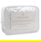 The Lyndon Company Cotton Quilted Mattress Protector Super King