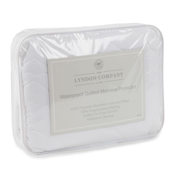The Lyndon Company Waterproof Mattress Protector Double